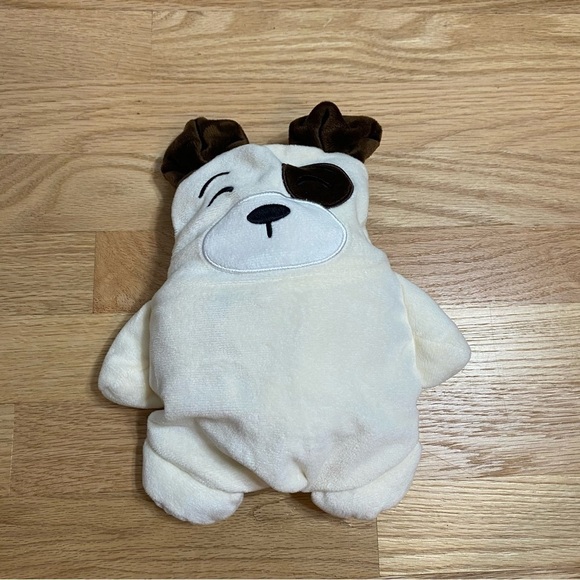 Wonder Nation Sweatshirt Folds into Plush Dog Sz 2T Cream Tan Stuffed Hooded - Picture 5 of 5